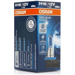 Osram H16 Halogeenlamp 12V 19W Cool Blue Intense PGJ19-3