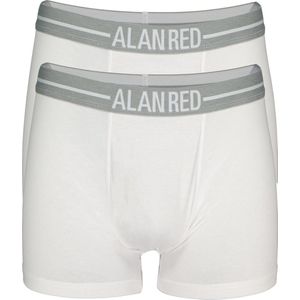 Alan Red - Boxershort Wit 2Pack - Heren - Maat S - Body-fit