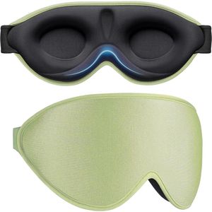Verduisterend Slaapmasker voor Mannen en Vrouwen - Geen Oogdruk - 3D Ergonomisch Ontwerp - Wimpervriendelijk - Comfortabel om te Slapen