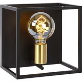 Lucide RUBEN Wandlamp - 1xE27 - Zwart