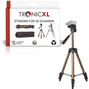 TronicXL Tripod 1,05m statief voor 3D-scanner - geschikt voor Creality CR-Scan 01, geschikt voor Revopoint pop 2 - houders standaard