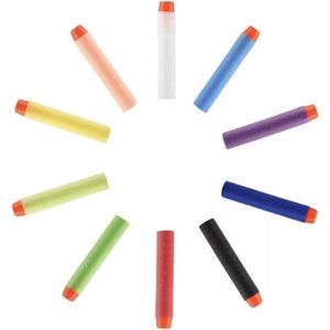 CHPN - Pijltjes geschikt voor Nerf-Mega Blaster Guns -Darts - Pijlen - Multicolor - 10 stuks - Pijltjes schieten - Schuim