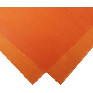 Zijdevloeipapier, inpakvellen, zijde papier, vloei papier 50x70cm kleur oranje (480 vellen)