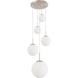 Steinhauer Bollique - Plafondlamp - 5 lichts - Staal - Videlamp