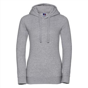Russell - Authentic Hoodie Dames - Grijs - XS