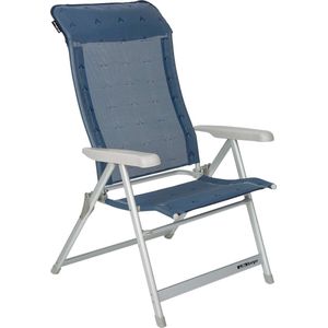 Berger Luxus campingstoel XL blauw