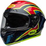 Bell Race Star Dlx Flex Blue Retina Full Face Helmet S - Maat S - Helm