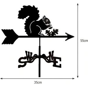 Windvaan Dier Metalen Windwijzer, Outdoor Daktuin Mount Yard Decor Windwijzer, Geeft De Windrichting Boerderij Scène Thuis Outdoor Ambachten Ornamenten (Grote Koe En Kalf Windvaan Dier Metalen Windwijzer, Outdoor Daktuin Mount Yard Decor Windwijzer, Geeft De Windrichting Boerderij Scène Thuis Outdoor Ambachten Ornamenten (Grote Koe En Kalf