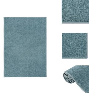 vidaXL vloerkleed - Charme - Vloerkleden - 120 x 170 cm - Blauw - Vloerkleed