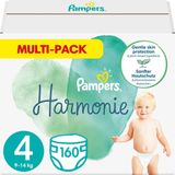 Pampers Harmonie - Maat 4 (9kg-14kg) - 160 Luiers - Multi-Pack