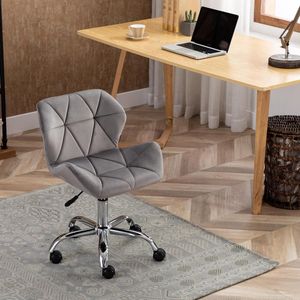 Draaibare Kruk - Rolling stool Rocking chair Work stool with adjustable backrest Swivel Stool