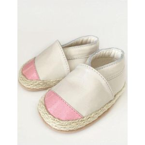 Babyschoentjes-espadrilles-Pink-Oyster / 3-6 mnd