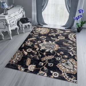 Tapiso Dubai Vloerkleed Tapijt Oosters Oriental Gebloemd Maat- 60x100