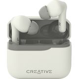 Creative Zen Air Plus - True Wireless oortelefoon (wit) - draadlos Bluetooth 5.3, geschikt voor Bluetooth LE Audio, ingebouwde microfoon