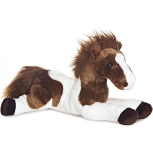 Aurora Knuffelpaard Tola Flopsie 30,5 Cm Bruin/wit