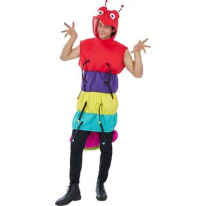 Funidelia | Duizendpoot kostuum voor vrouwen en mannen - Dieren, Halloween, Horror - Kostuum voor Volwassenen Accessoire verkleedkleding en rekwisieten voor Halloween, carnaval & feesten - Maat S - M - Meerkleurig