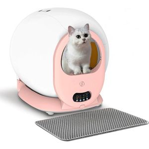 Equivera zelfreinigende kattenbak - automatische kattenbak - electrische kattenbak - robot kattenbak