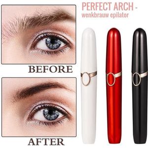 Perfect Arch - Wenkbrauw Trimmer - Wit - LED lampje - uit het assortiment van 'Het Gemak'