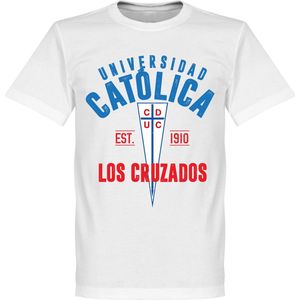 Universidad Catolica Established T-Shirt - Wit - 3XL