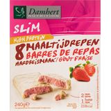 Damhert Afslank proteinereep witte chocolade & aardbei (240g)