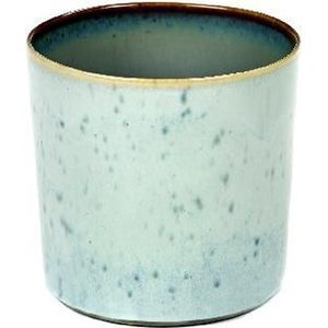 Serax by Anita Le Grelle Beker - D7,5x7,5 cm - Light blue/ smokey blue