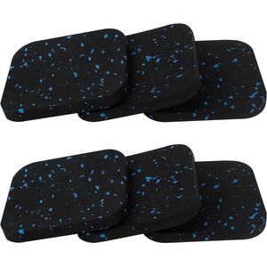 Anti Trillingsmat Wasmachine - en Wasdroger - Geluidsdempende Antislip Mat - Rubber Mat Trillingsdempers - Trillingsdempers wasmachine – Extra dik - Voetjes wasmachine & droger - Wasmachine demper – Anti trillings - vibratie - dempers pads – Antislip