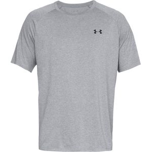 Under Armour UA Tech 2.0 Short Sleeve Tee Heren Sportshirt - Grijs - Maat S