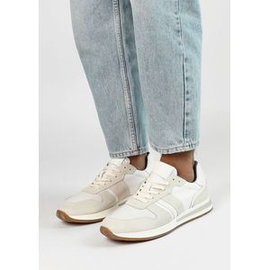 Sacha - Heren - Witte suède sneakers - Maat 43