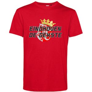 T-shirt Eindhoven de Gekste | Eindhoven | Shirt Kampioen | Geen officieel PSV Artikel | Rood | maat 5XL
