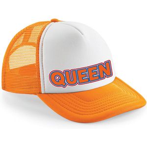 Bellatio Decorations Koningsdag oranje pet/cap - queen - one size