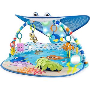 Disney Baby Mr. Ray Ocean, Finding Nemo Speeldeken Met Speelboog, Lichten En Meer Dan 20 Minuten Melodieën, Blauw, 81.28 x 91.44 x 45.72 cm