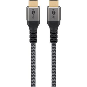 Goobay Premium High-Speed HDMI™-kabel met Ethernet 4K@60Hz – 0,5 meter