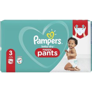 Pampers Baby Dry Pants Maat 3 - 46 Luierbroekjes