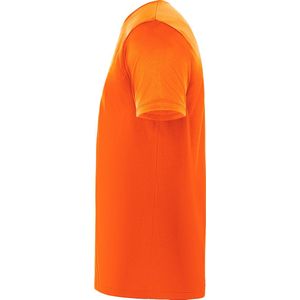 3 pack Fluor Oranje unisex Control Dry sportshirt korte mouwen Daytona merk Roly maat S