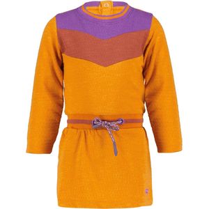 4PRESIDENT Meisjes jurk - Peach Caramel - Maat 98 - Meisjes jurken