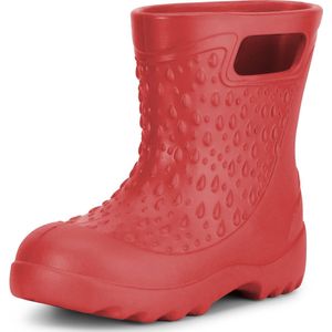 Ladeheid Kinder Regenlaarzen - Gevoerd en Waterdicht Vederlicht - EVA - LA-DW-KidsSpring - Rood 1841 - 32/33