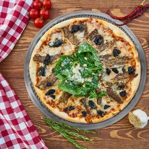 38cm Pizza Pan Bakplaat met Antiaanbaklaag - Aluminiumlegering Bakrooster voor Oven - Keukengereedschap voor Thuis en Restaurant bakrooster