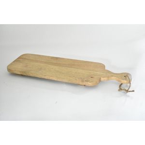 Luxe tapasplank - Hapjesplank - Serveerplank - Snijplank -Broodplank - Kaasplank - rechthoek 54x16x4cm