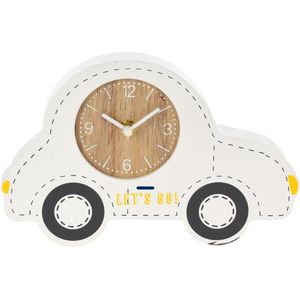 Tafelklok-kinderkamer-babykamer-auto-wit