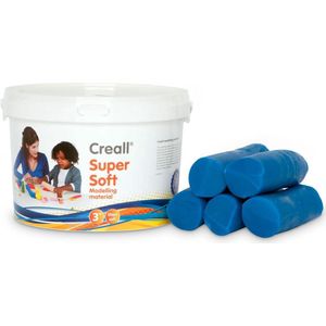 Creall Supersoft boetseerklei blauw - 1750gram