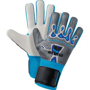 Erima Flex-Ray Protect Keepershandschoenen Kinderen - Grijs / Blauw | Maat: 4