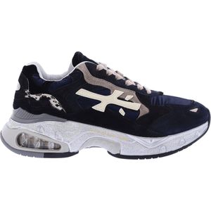 Premiata - Dames Sharky D Sneaker Zwart/Grijs - Maat 40