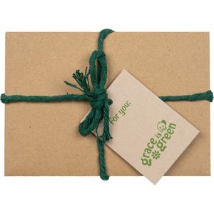 Grace is Green Giftcard - 25 EUR - Duurzame keuze - Feestelijk verpakt - Ruime selectie