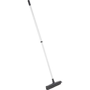 5Five Bezem - rubber - 2 in 1 - met trekker - telescopisch - 31 cm - gladde vloeren