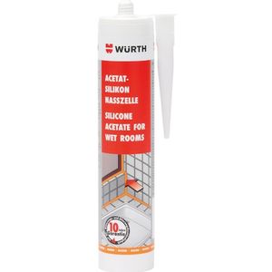 Wurth - Siliconenacetaat badkamer - Siliconenacetaat badkamer Inhoud 310 ml