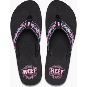 Reef Sandy Hi Dames Slippers - Zwart - Maat 41