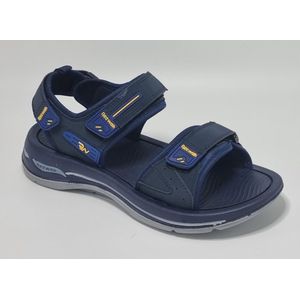 Reewalk® - Heren Sandalen – Sandalen voor Heren – Licht Gewicht Sandalen - Comfortabel Memory Foam Voetbed – Blauw – Maat 42