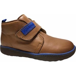 Naturino velcro hoge schoenen 5210 cognac blauw mt 25