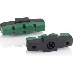 XLC BS-X42 Remblokjes - Magura HS11/HS33 - 50mm - Set a 4 Stuks - Groen