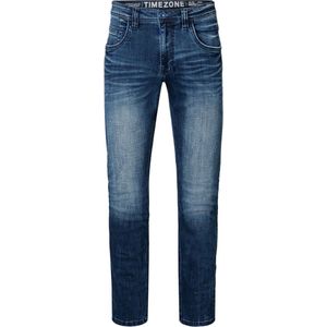 TIMEZONE Heren Jeans Broeken GerritTZ regular/straight Fit Blauw 38W / 30L Volwassenen